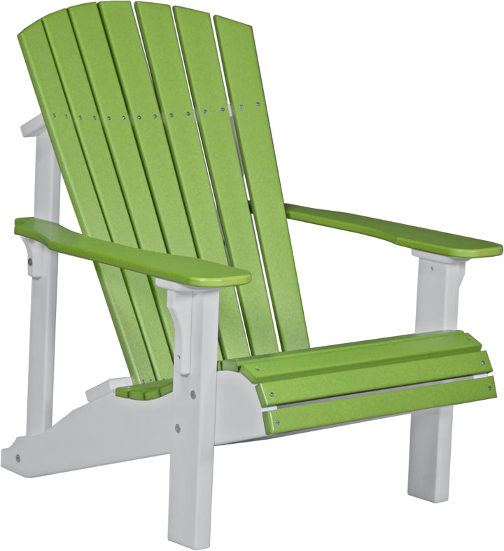 Lime Green & White