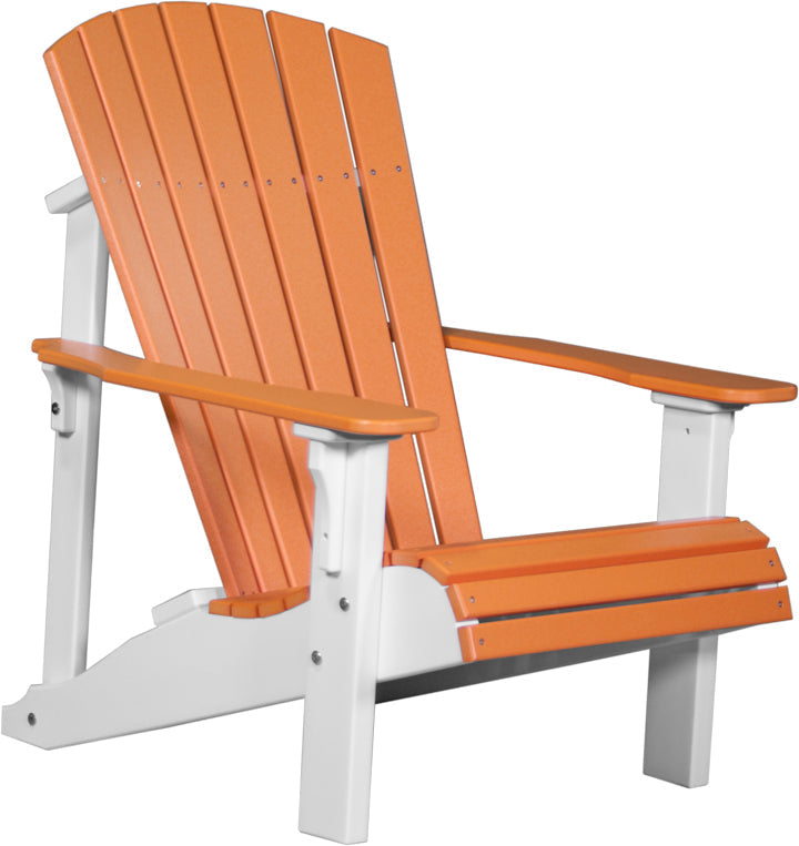 Tangerine & White
