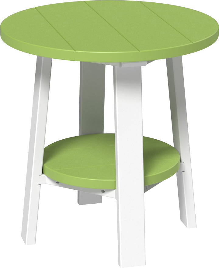 Lime Green & White