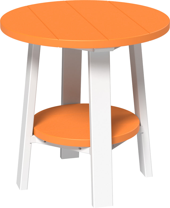 Tangerine & White