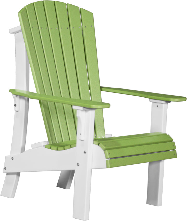 Lime Green & White