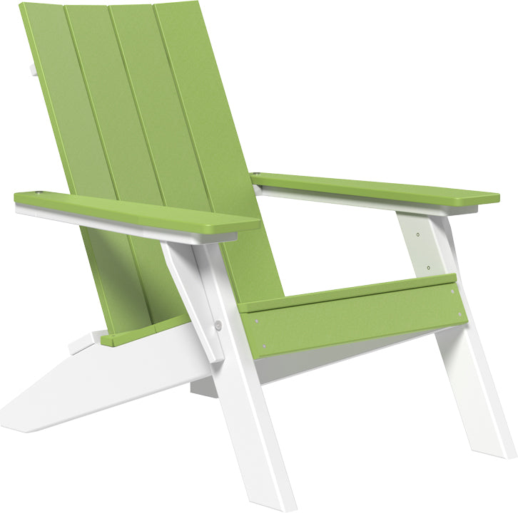 Lime Green & White