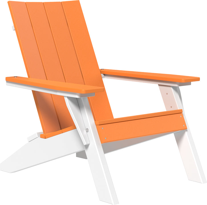 Tangerine & White