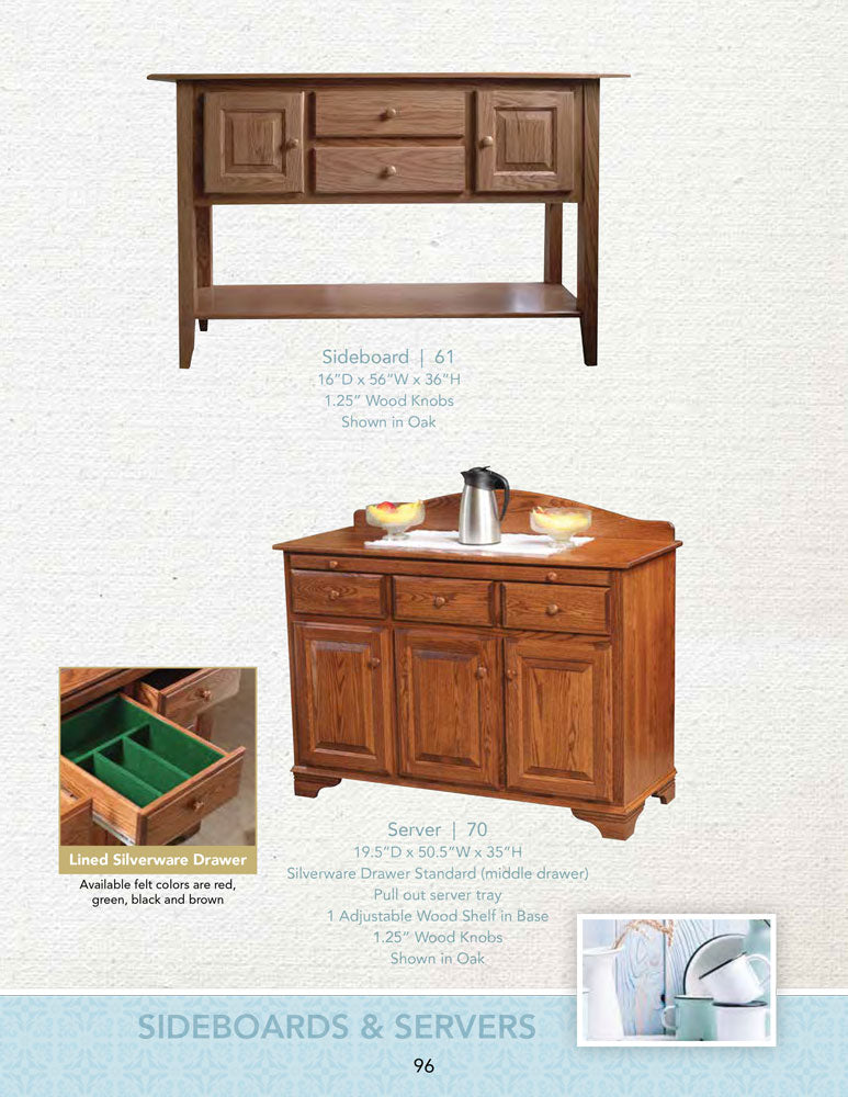Sideboard – 56" W