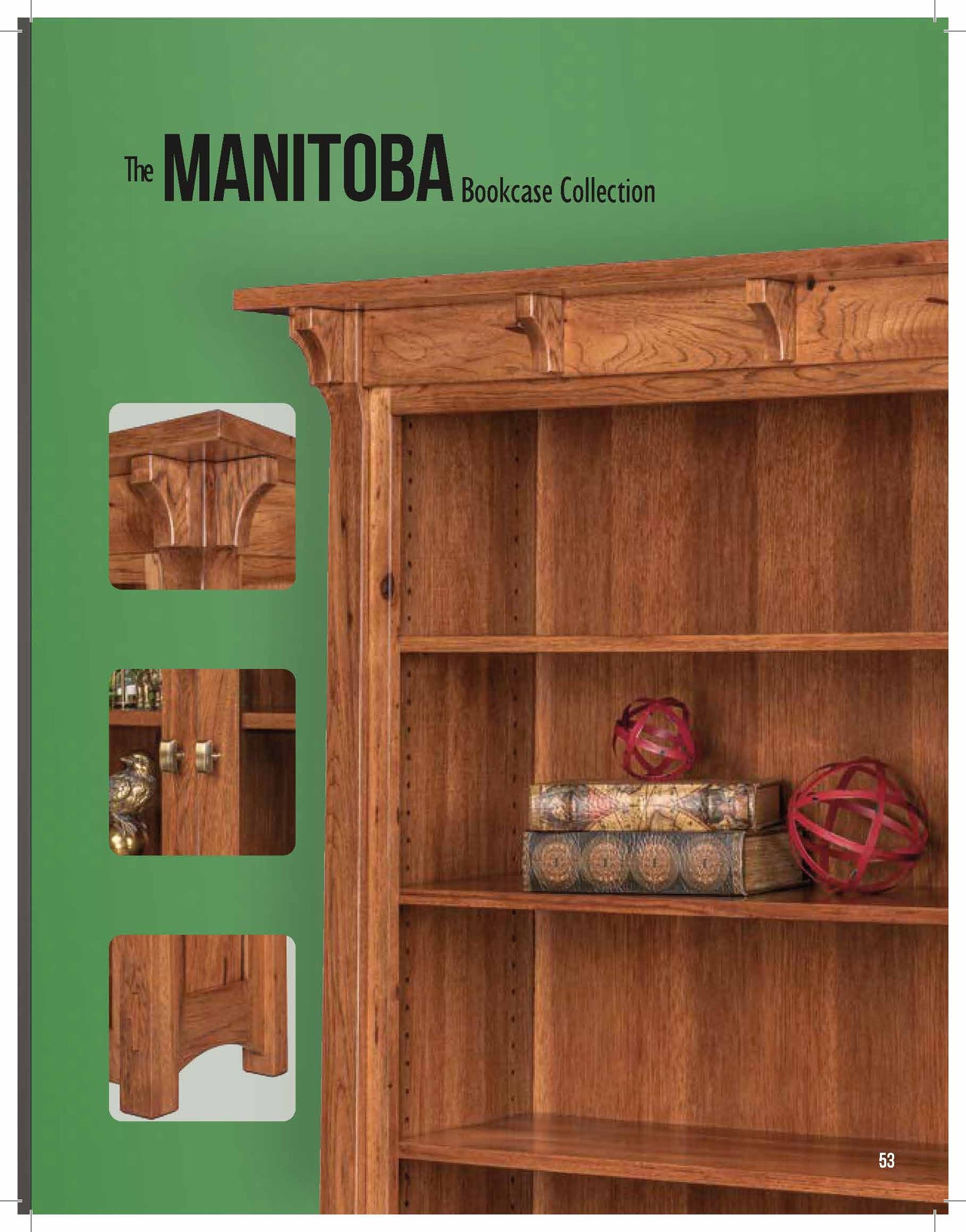 Manitoba 39" Open Bookcase