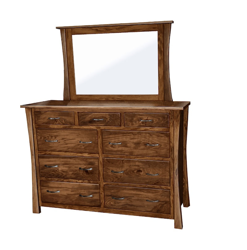 Millport 9 Drawer Dresser with Optional Mirror – 60"W