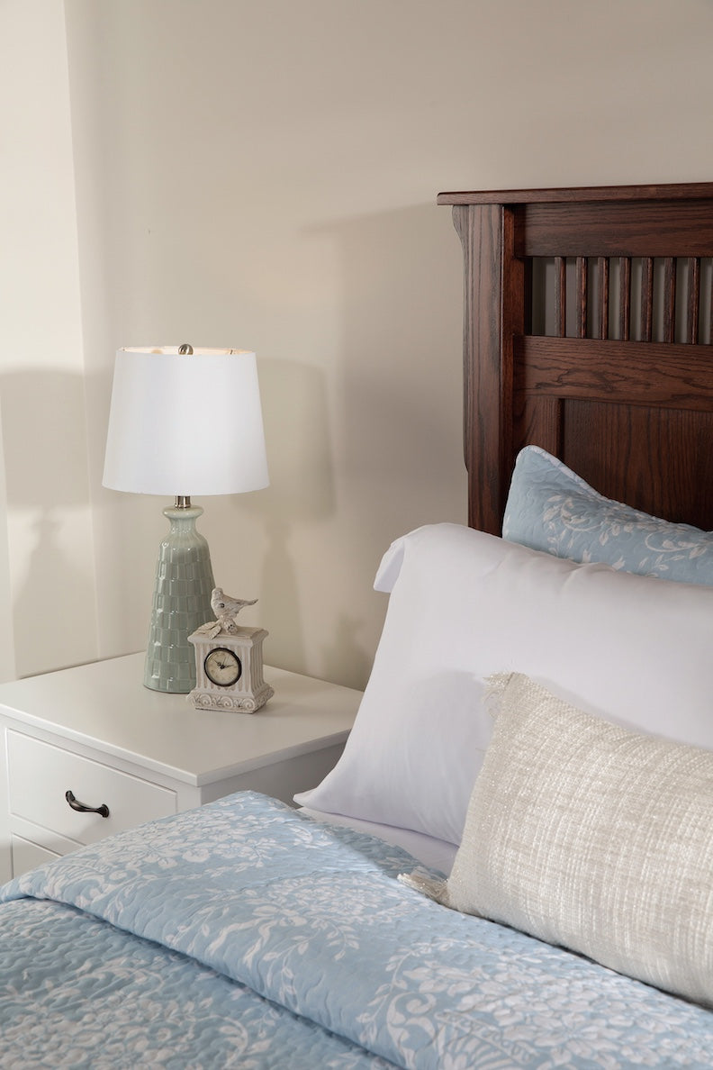 Lancaster Mission Raised Six Drawer Platform Bed