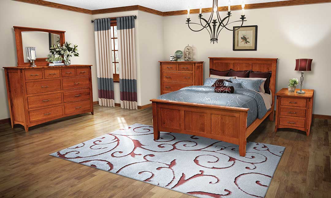 Modern Mission Bedroom Set