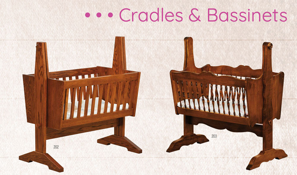 Mission Baby Cradle
with Cradle Pad