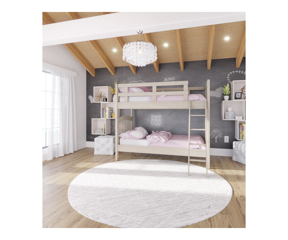 Allexas Twin x Twin Bunk Bed