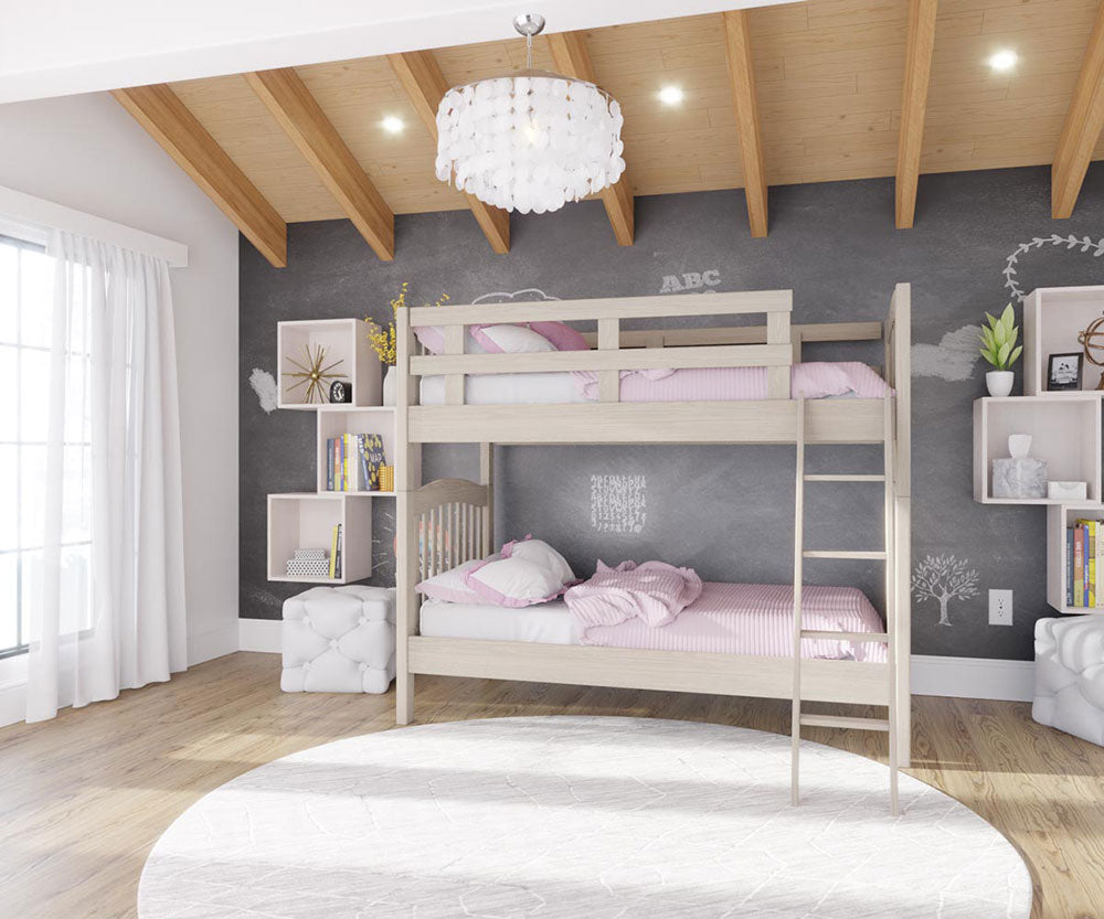Allexas Twin x Twin Bunk Bed