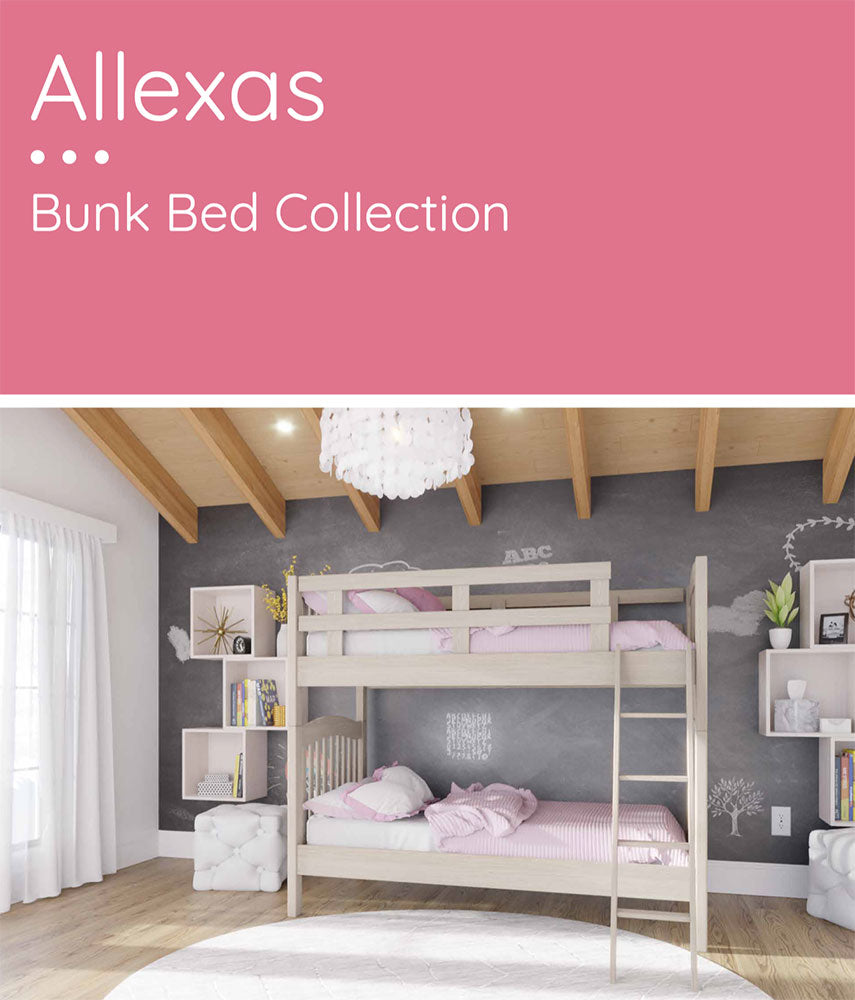 Allexas Twin x Twin Bunk Bed