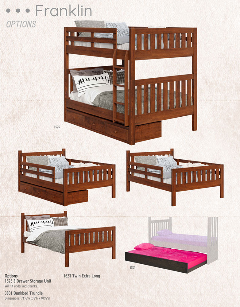 Franklin Full x Full Bunk Bed
