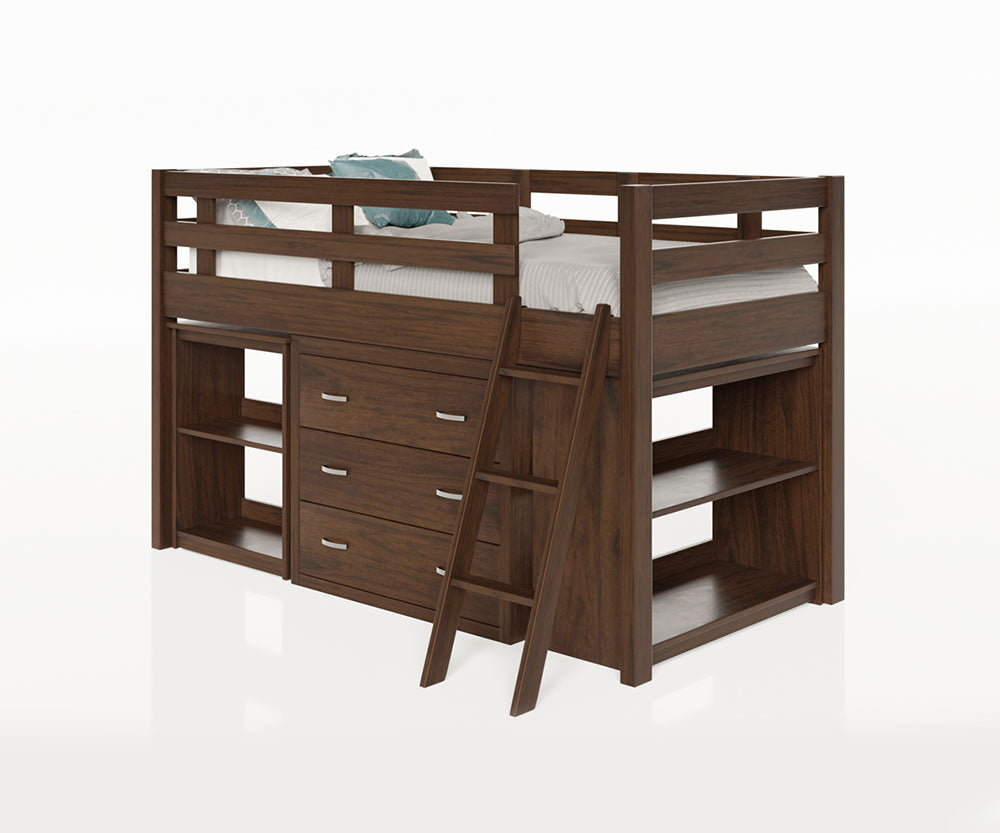Solana Loft Bed w/ Accessories