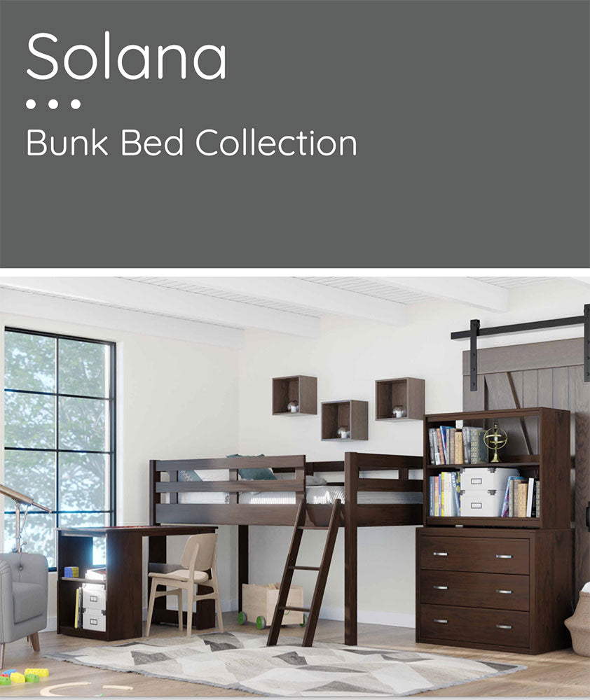 Solana Loft Bed w/ Accessories