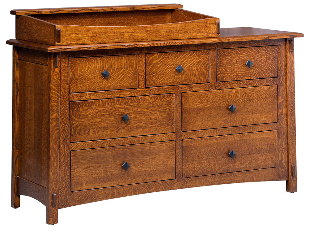 McCoy 7 Drawer Dresser / Changing Table