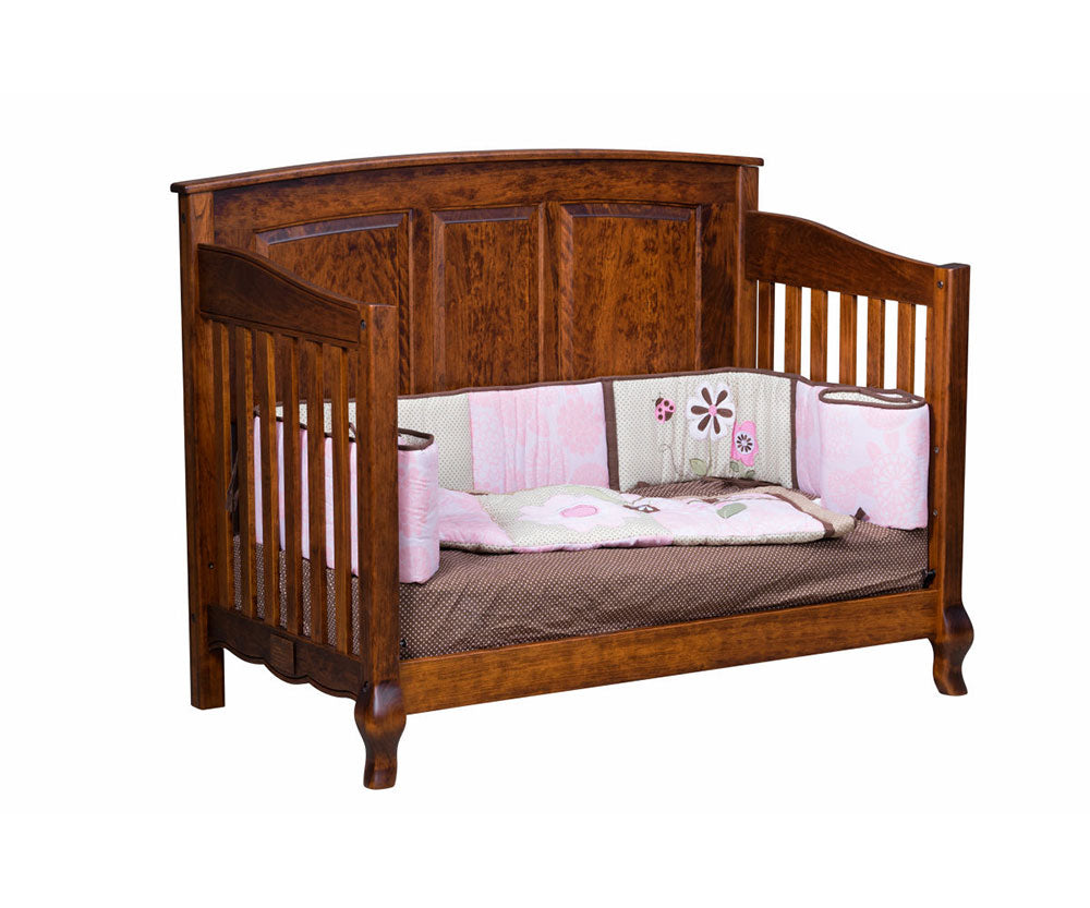 French Country Convertible Crib withPanel Option