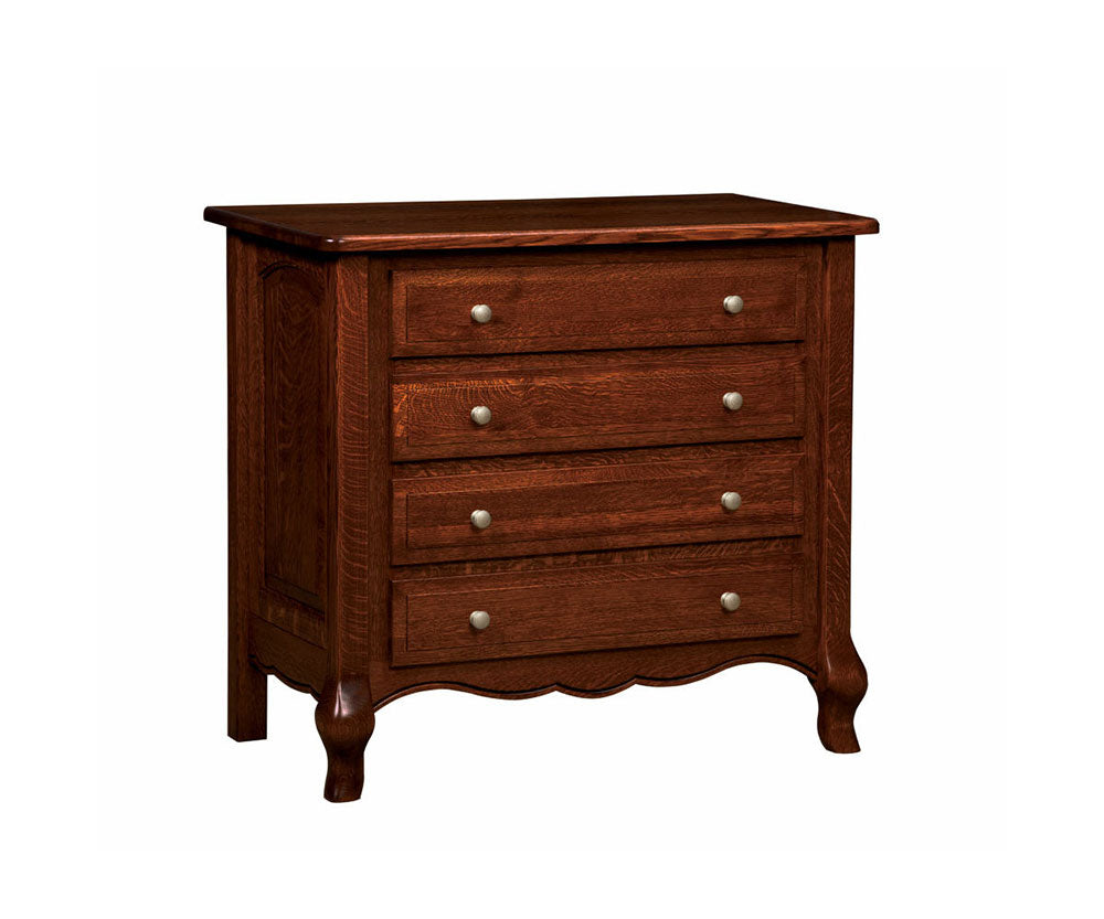 French Country 4 Drawer Dresser / Changing Table