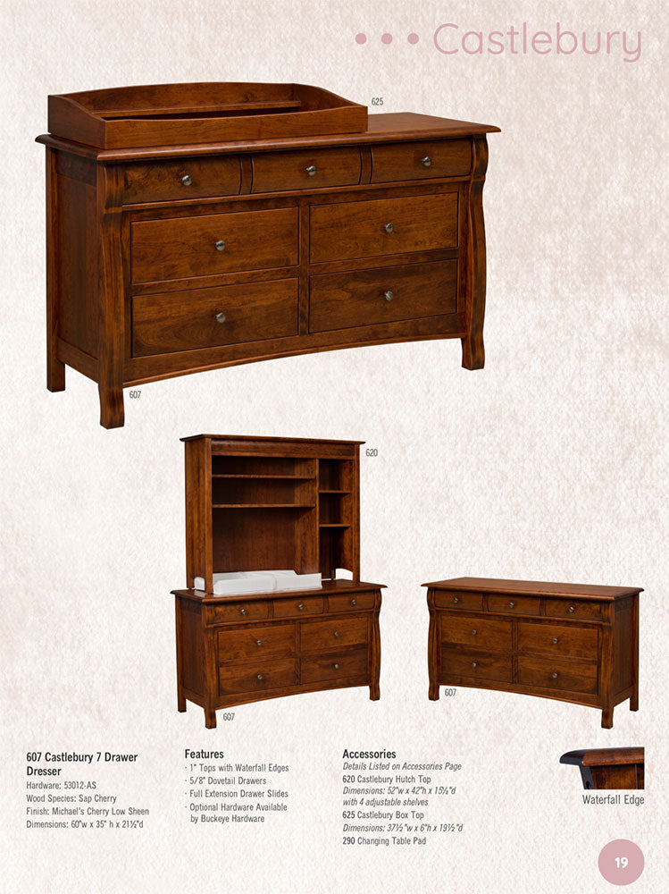 Castlebury 6 Drawer Chest