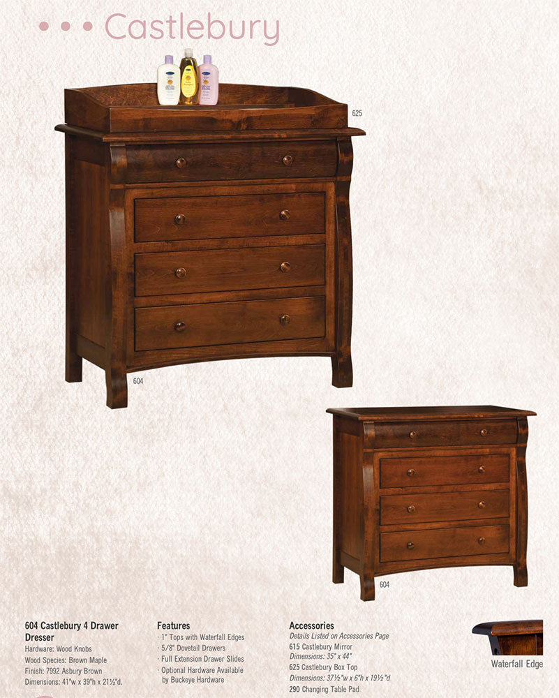 Castlebury 6 Drawer Chest