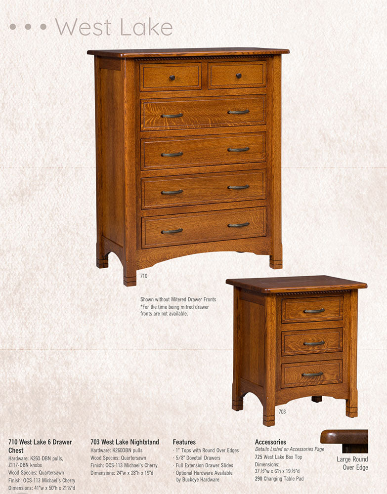 West Lake 6 Drawer Chest