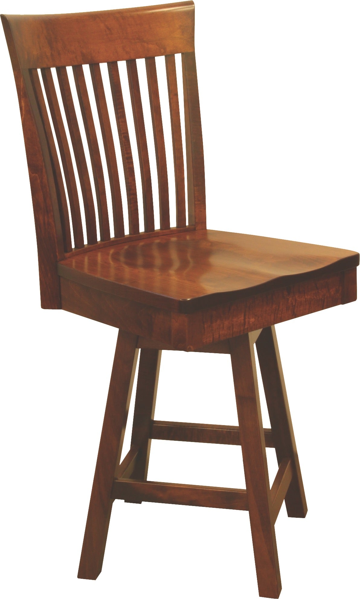Old World OW Shaker Bent Paddle Desk Chair