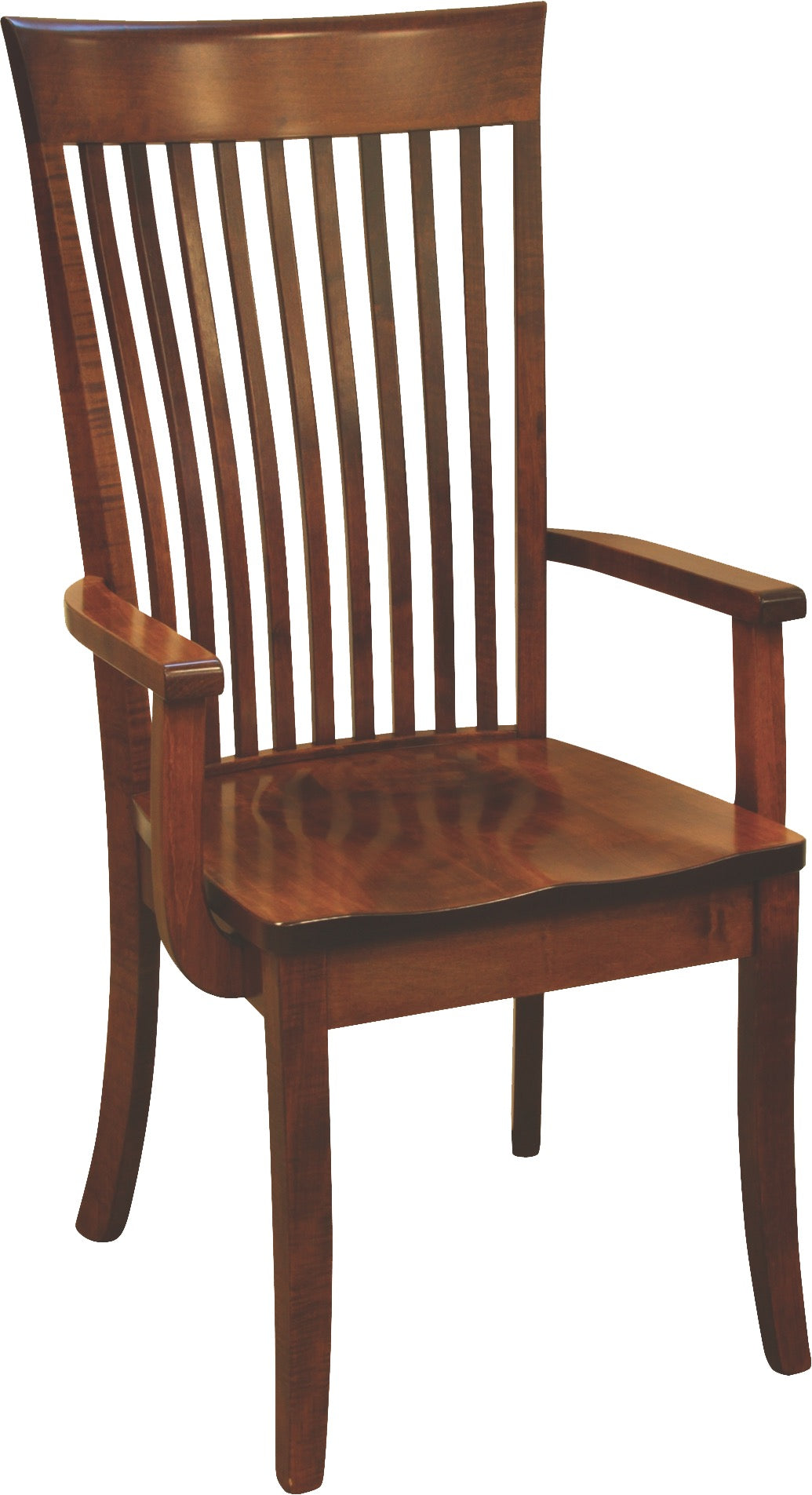 Old World OW Shaker Bent Paddle Arm Chair