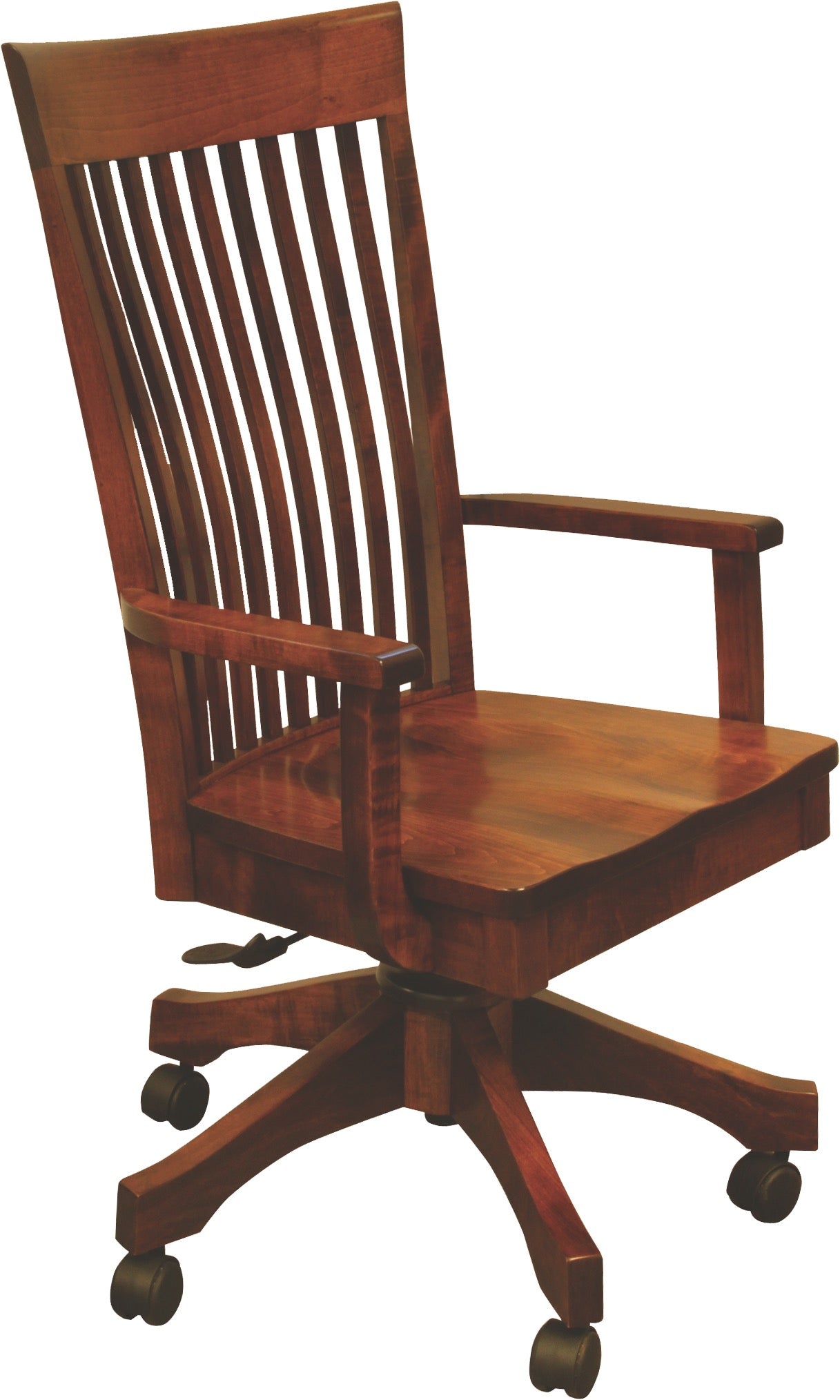 Old World OW Shaker Bent Paddle Bar Stool