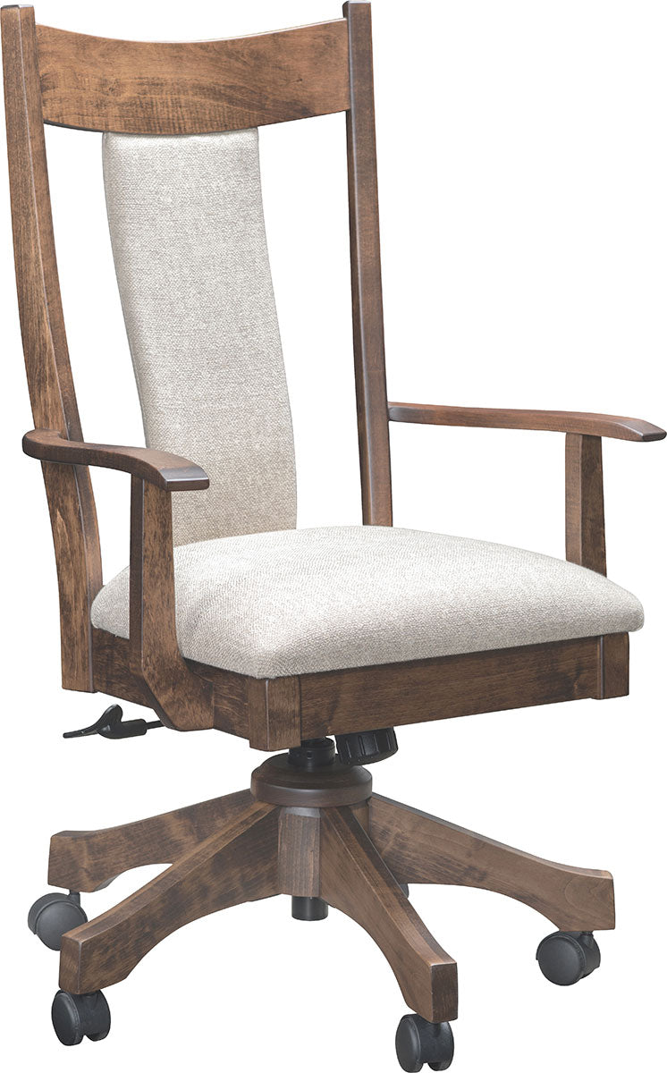 Eagle Desk Chair with Fabric Back and Seat