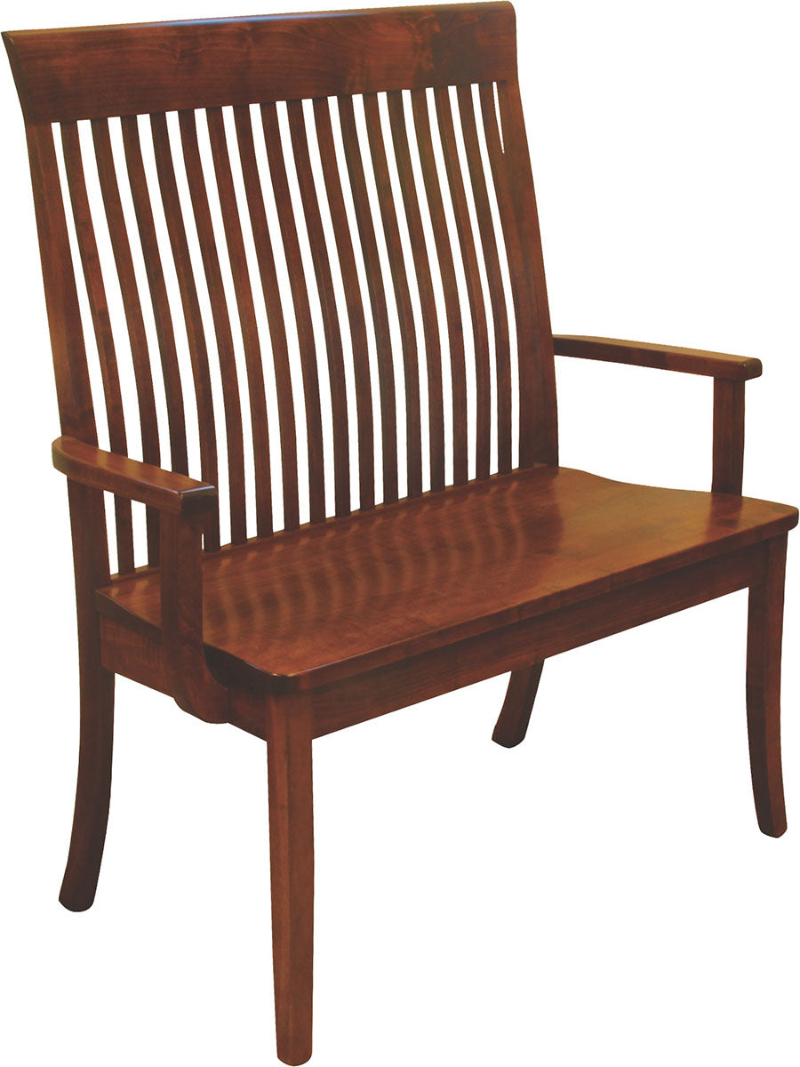Old World OW Shaker Bent Paddle Bench