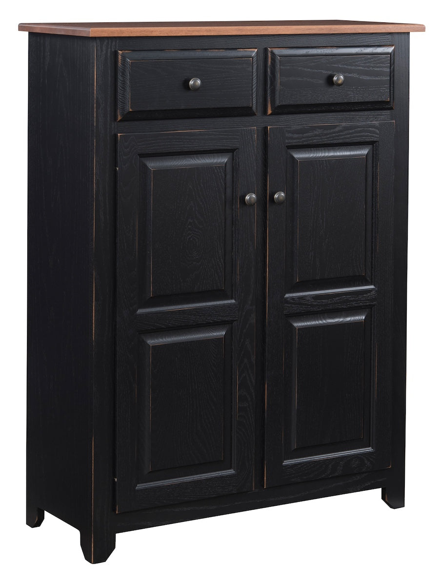 Pie Safe with Raised Paneled Doors