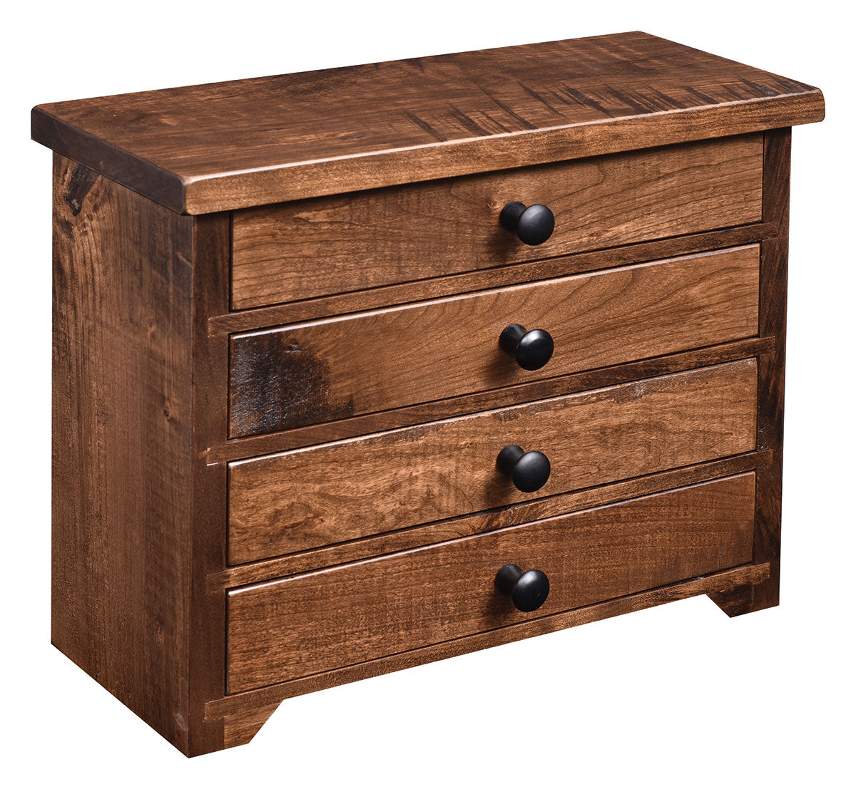 Barn Floor 4 Drawer Shaker Jewelry Cabinet