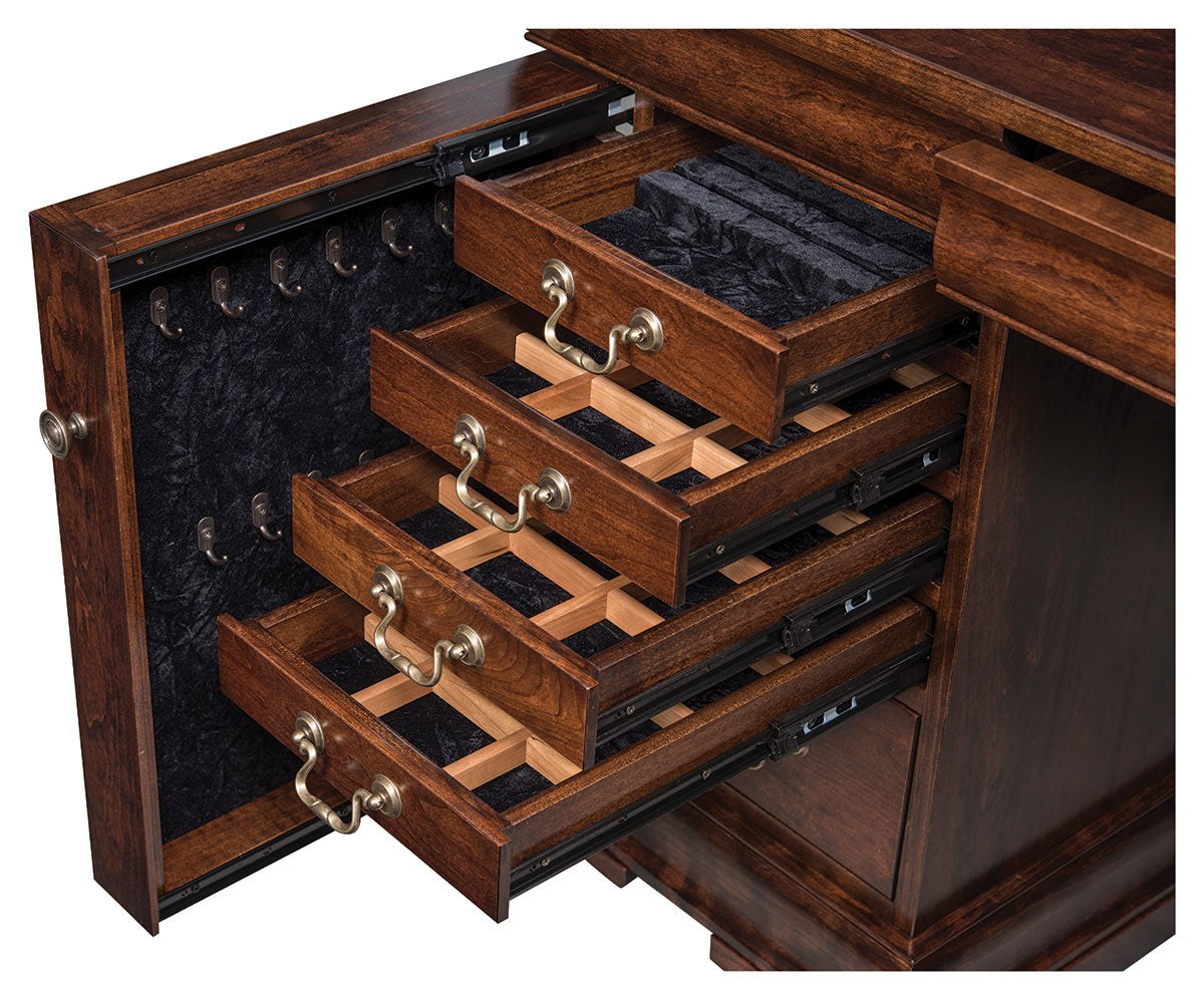 Louis Phillipe Jewelry Dressing Table