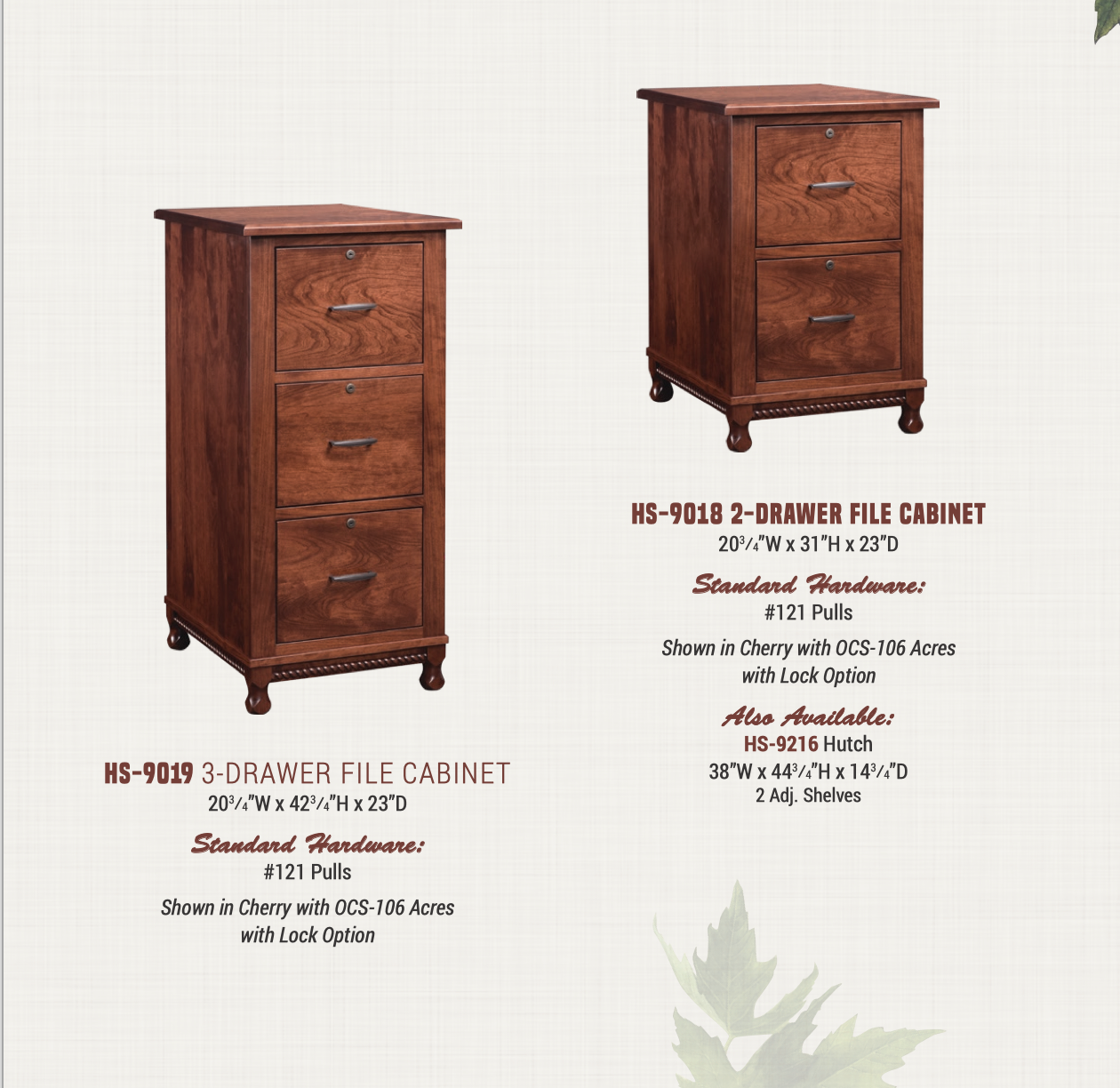3 Drawer Henry Stephens File Cabinet