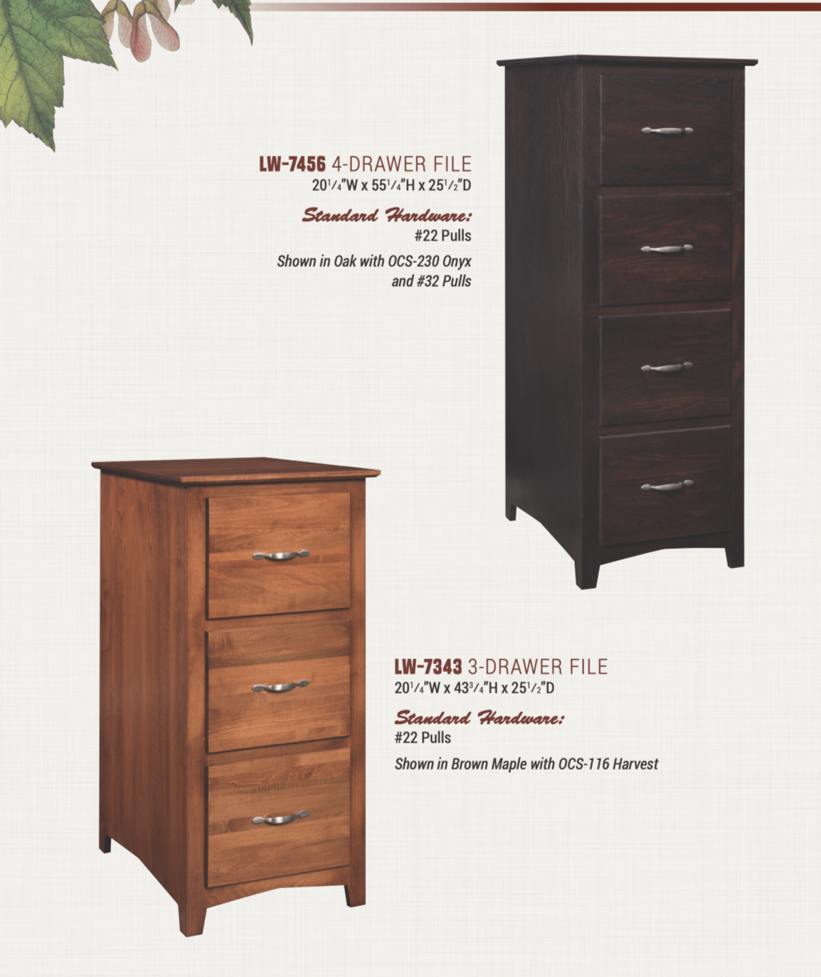 2 Drawer Dundee File Cabinet