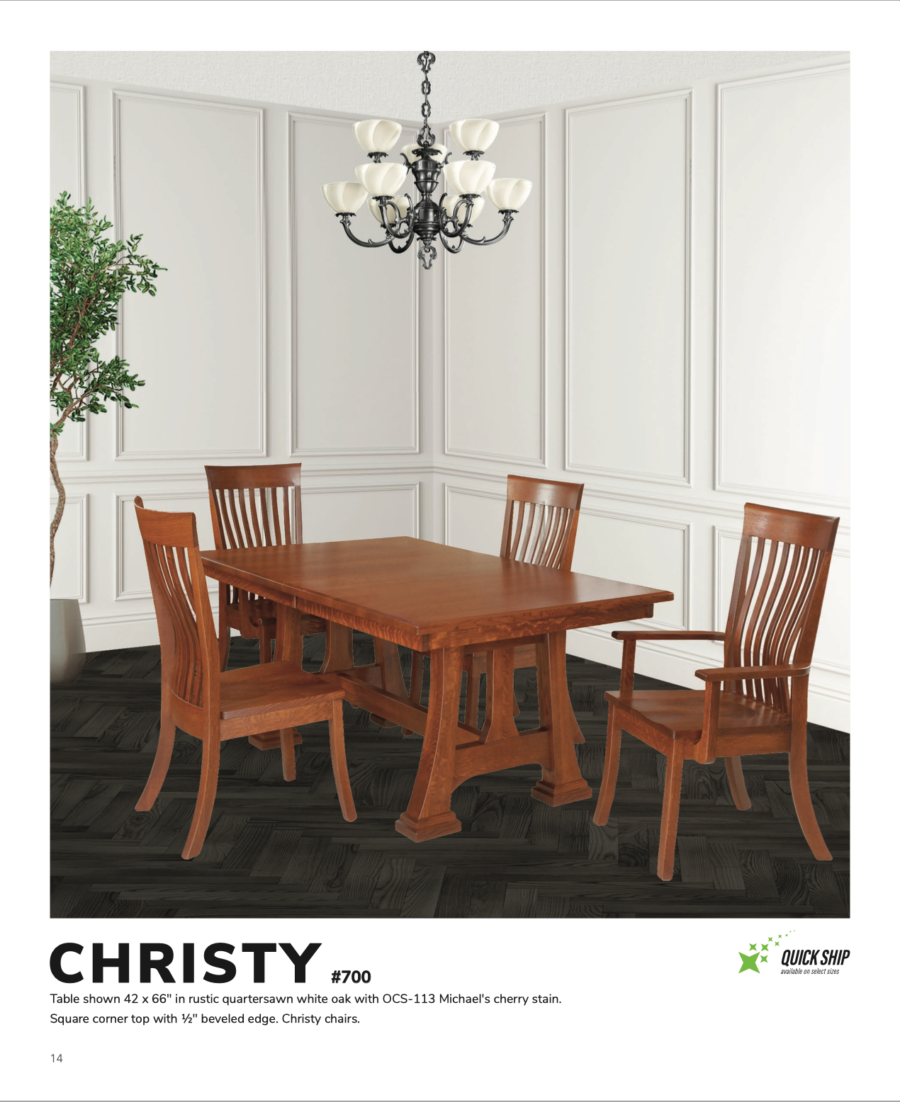 Christy Table and Chair Set