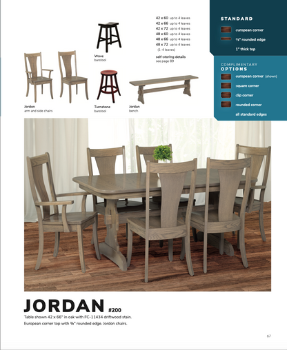 Jordan Table and Chair Set