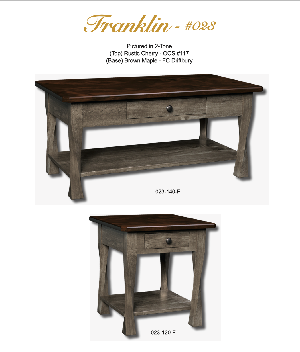 Franklin 48″ Coffee Table