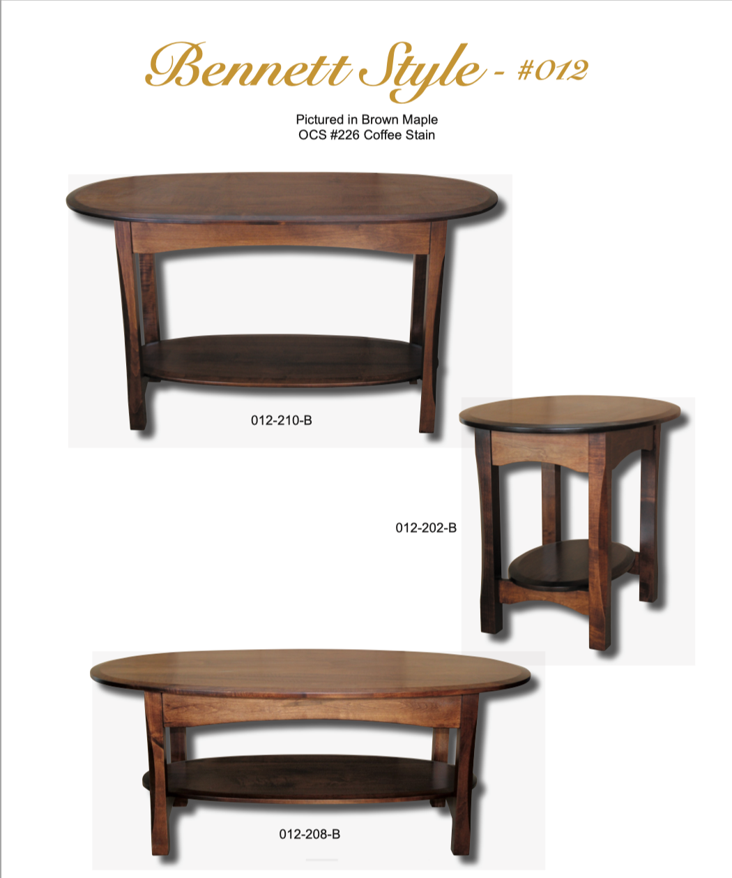 Bennett 24” Round End Table