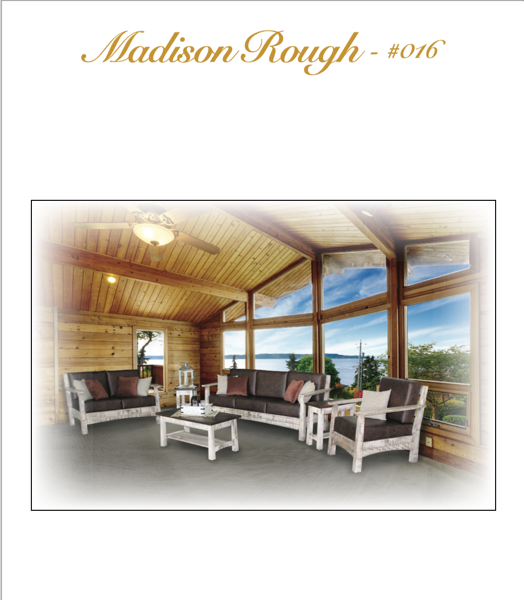 Madison Rough Sawn Coffee Table