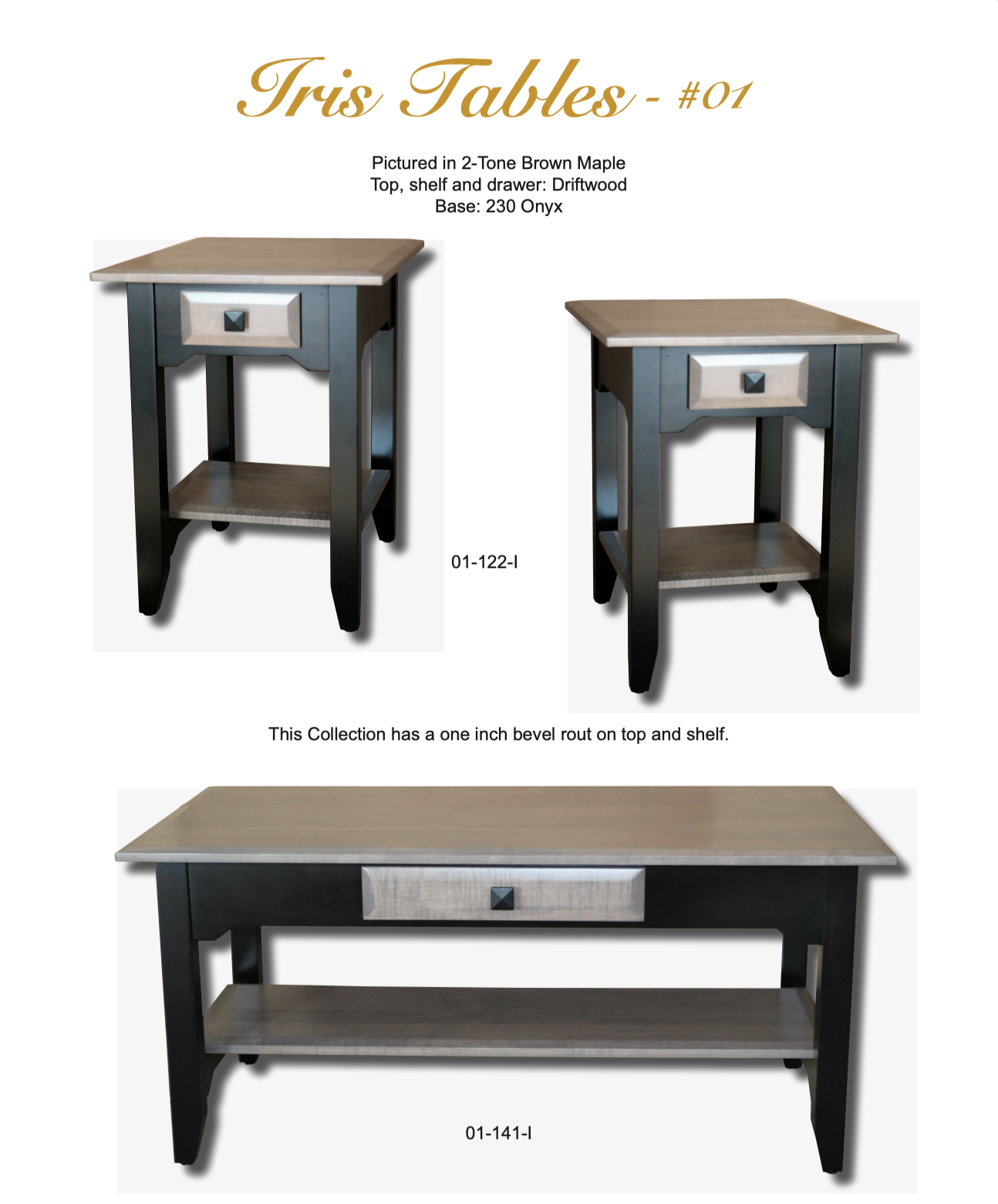 Iris 48″ Sofa Table