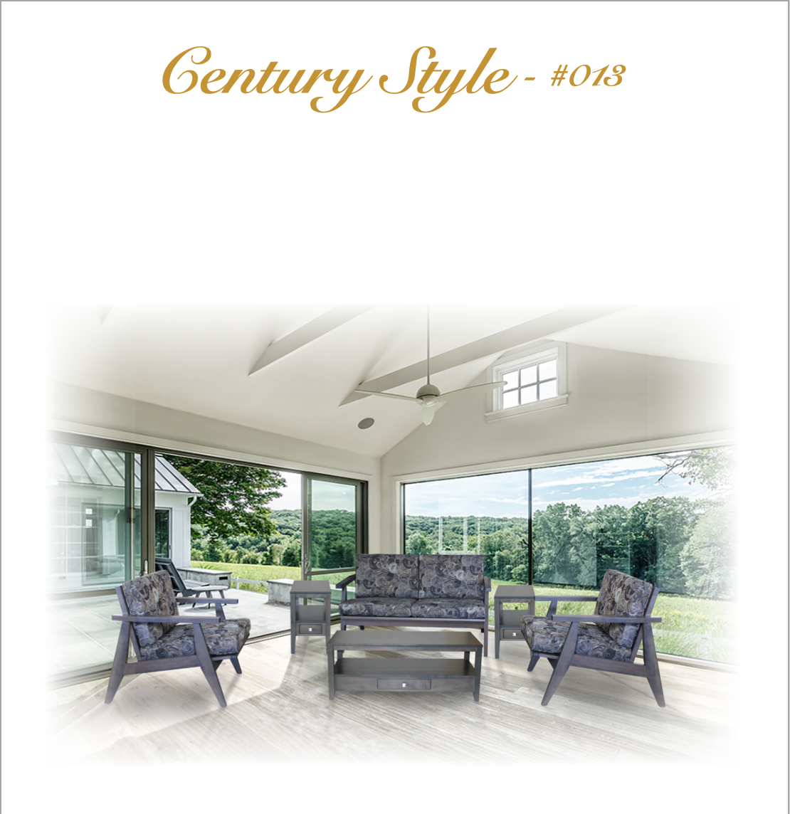 Century 48″ Coffee Table