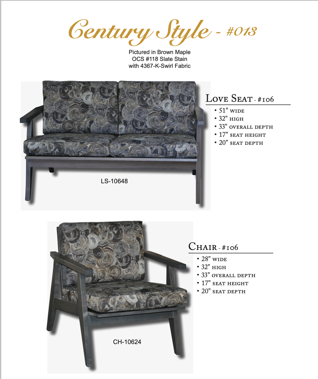 Century 14" End Table