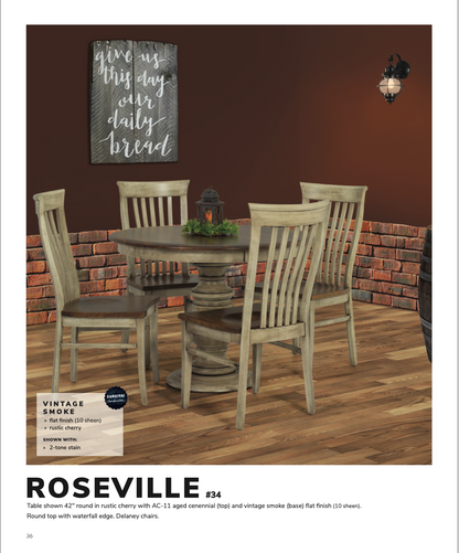 Roseville Table and Chair Set