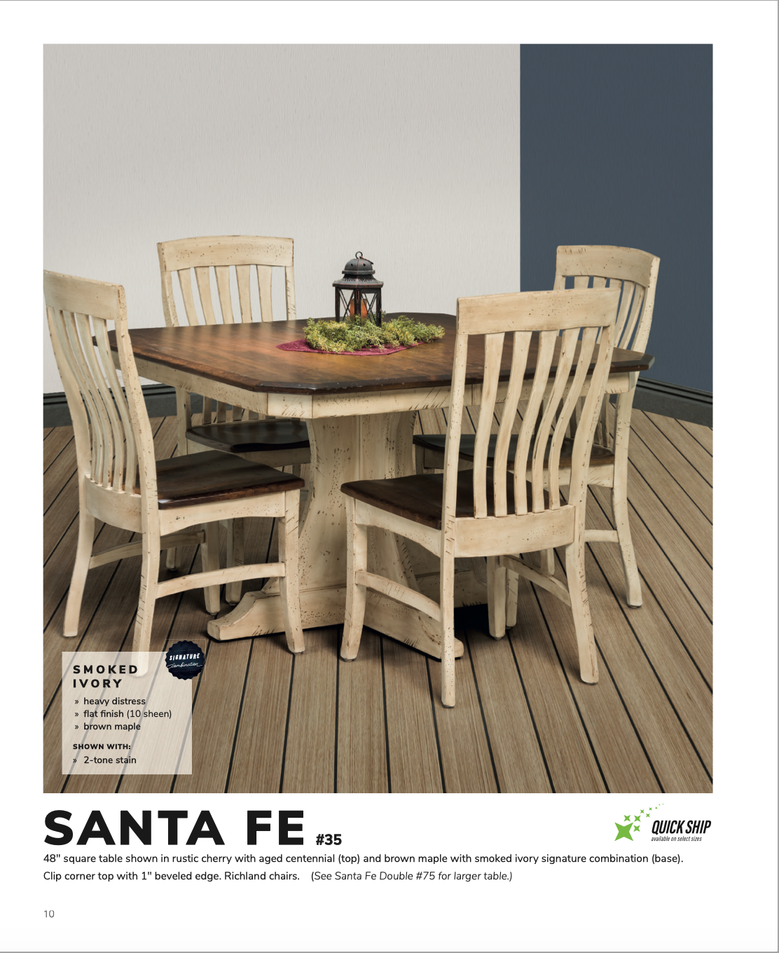 Santa Fe Table and Chair Set