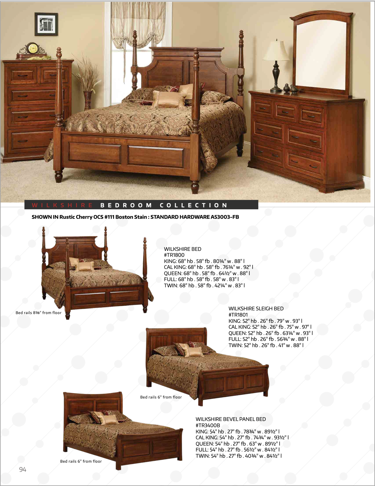 Wilkshire Bedroom Set