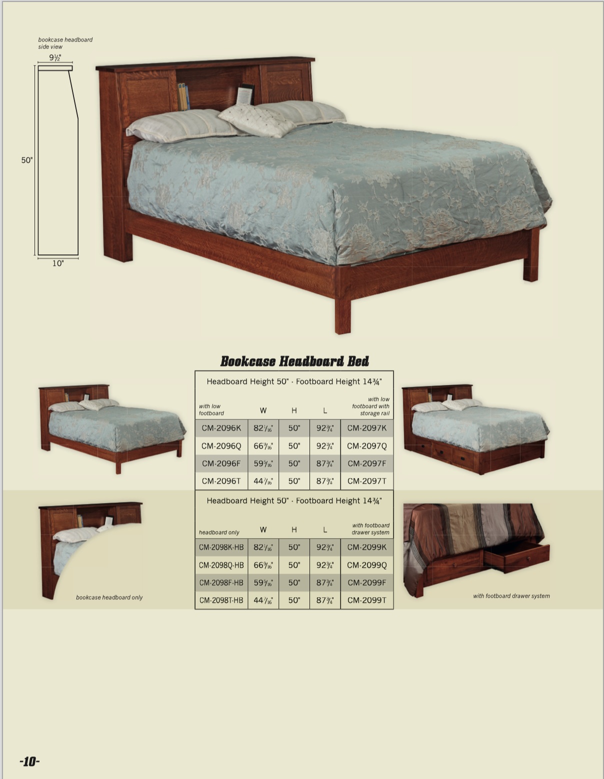 Classic Mission Bedroom Set