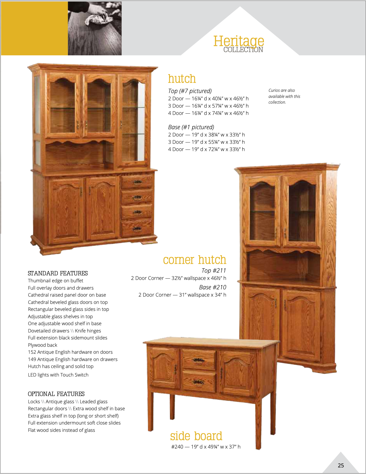 Heritage Dining Room Set