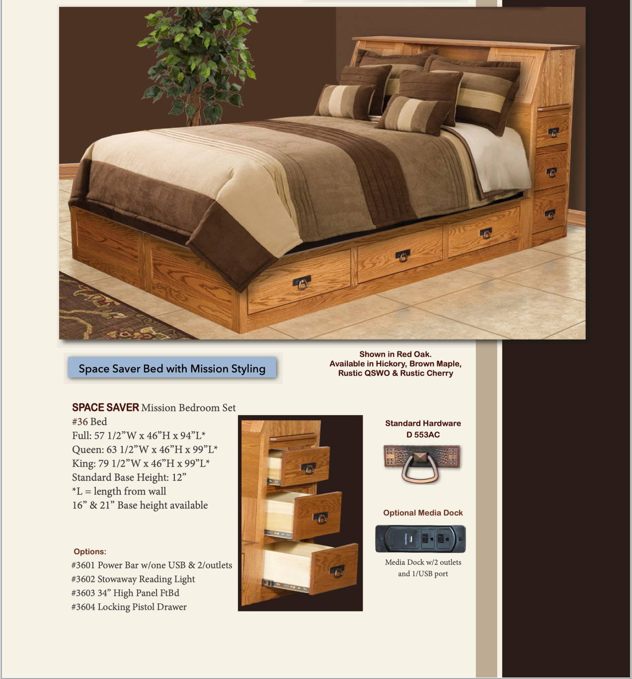 Space Saver Drawer Bed