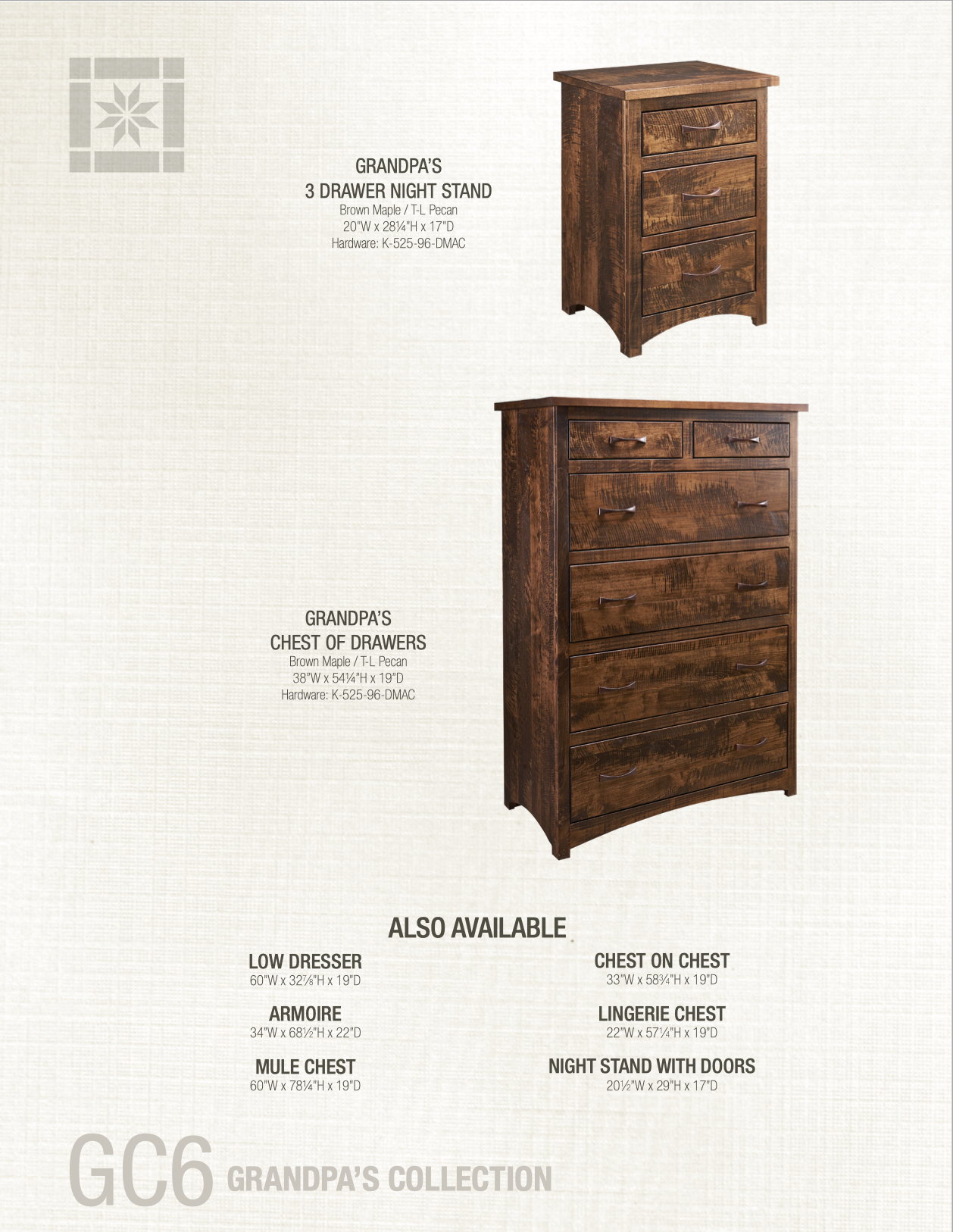 Grandpa's Bedroom Set